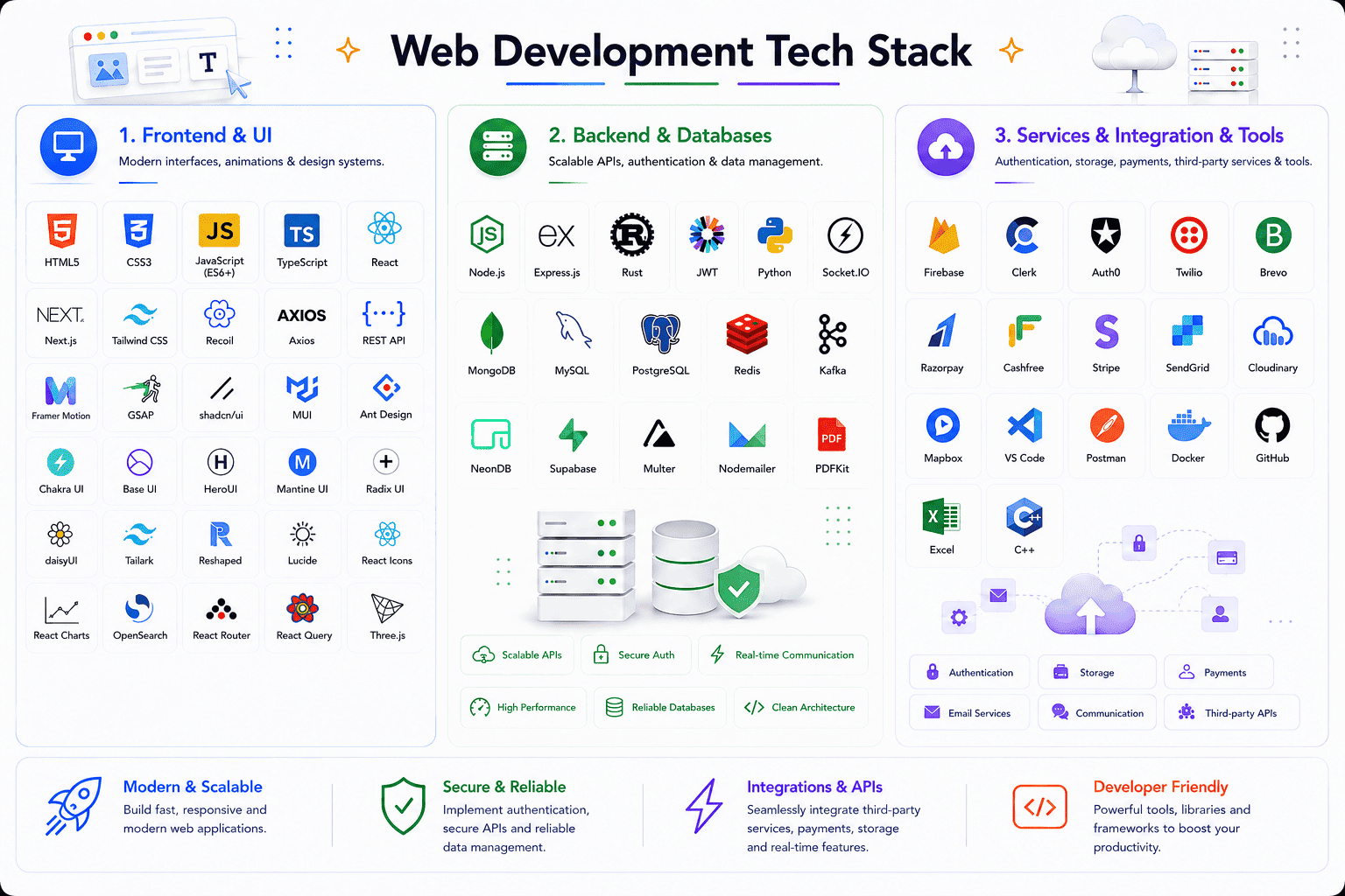 In Web Development We Use